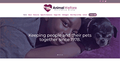 Desktop Screenshot of animalwelfare.org